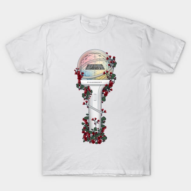 P1harmony. Floral Lightstick kpop T-Shirt by RetroAttic